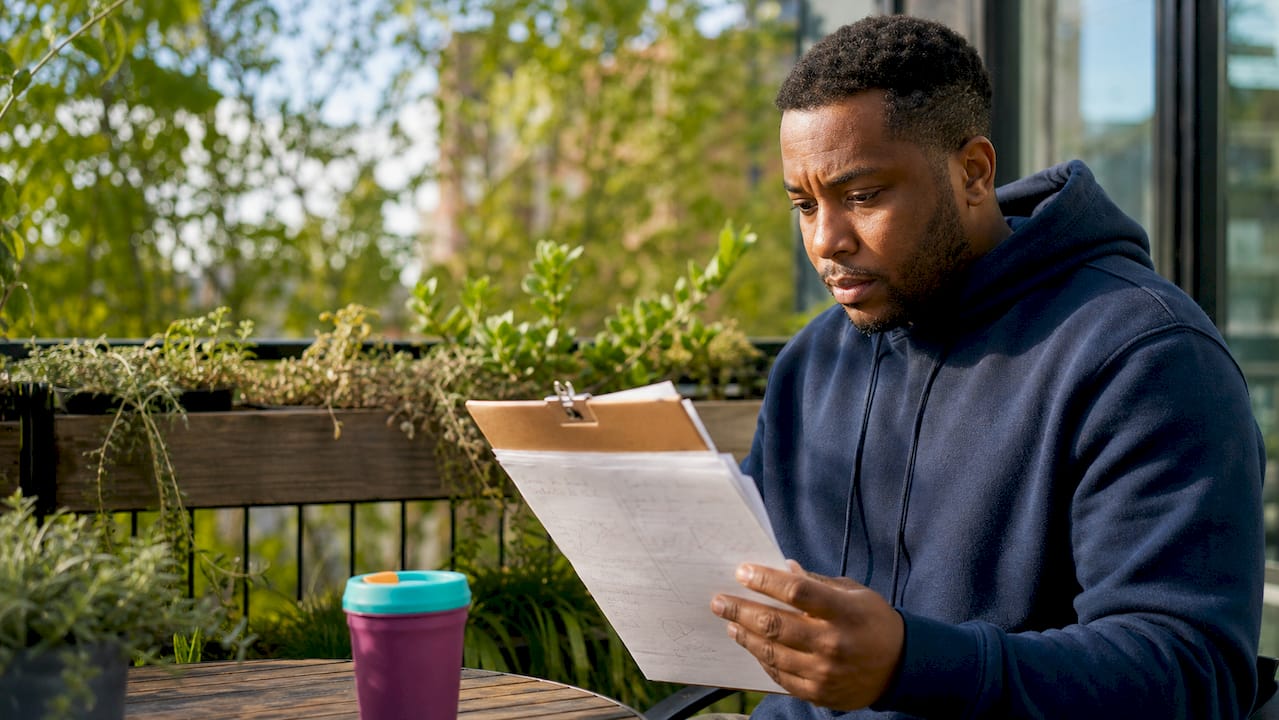Entrepreneur planning business growth habits
